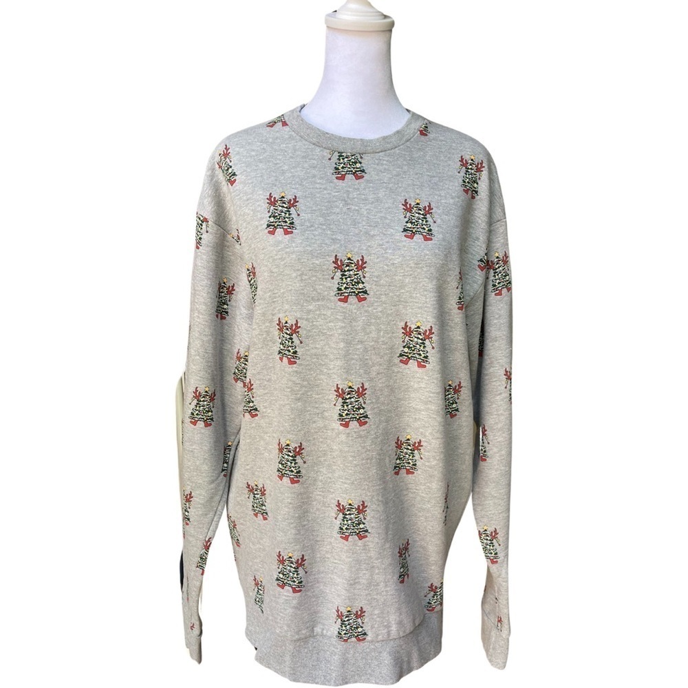 Denim & Flower Ricky Singh Christmas Sweatshirt Size XL